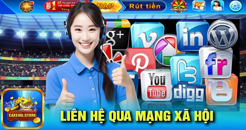 Liên hệ qua mạng xã hội