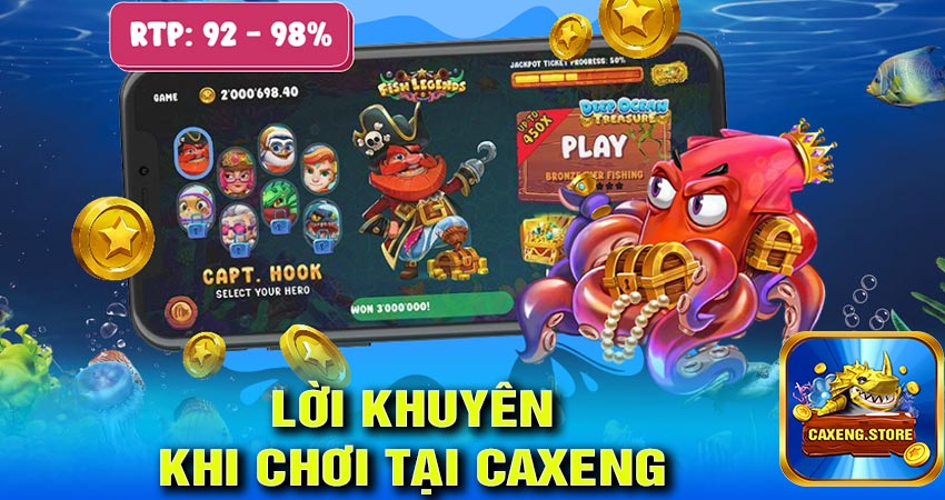 Lời khuyên khi chơi tại nhà cái caxeng